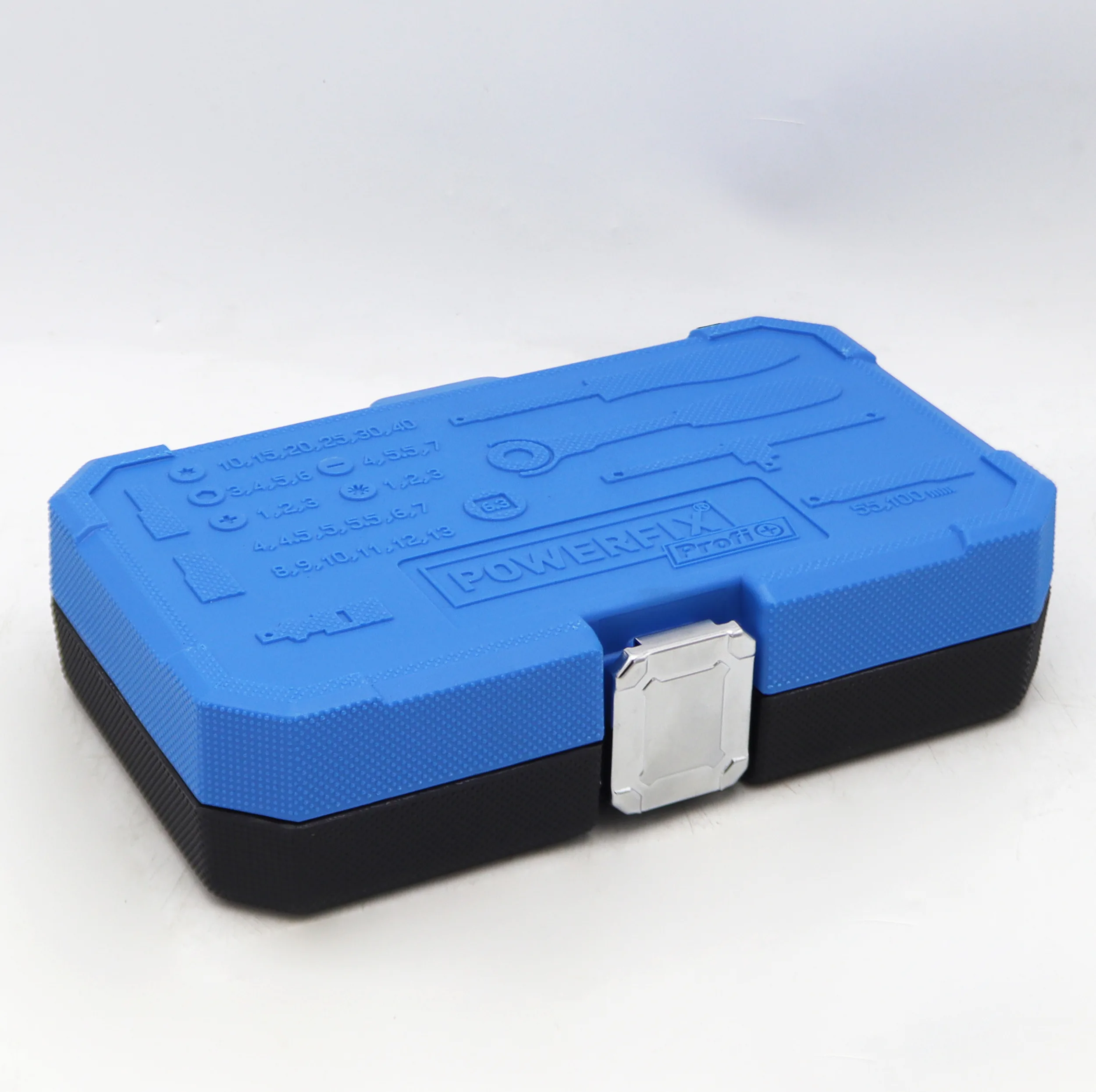 جعبه آچار بکس پاور فیکس مدل YP-1/4INCH مجموعه 37 عددی