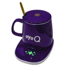 ماگ آی کیو طرح Lucky eyeQ مدل Smart Rose کد Ai-V26 به همراه گرم کن