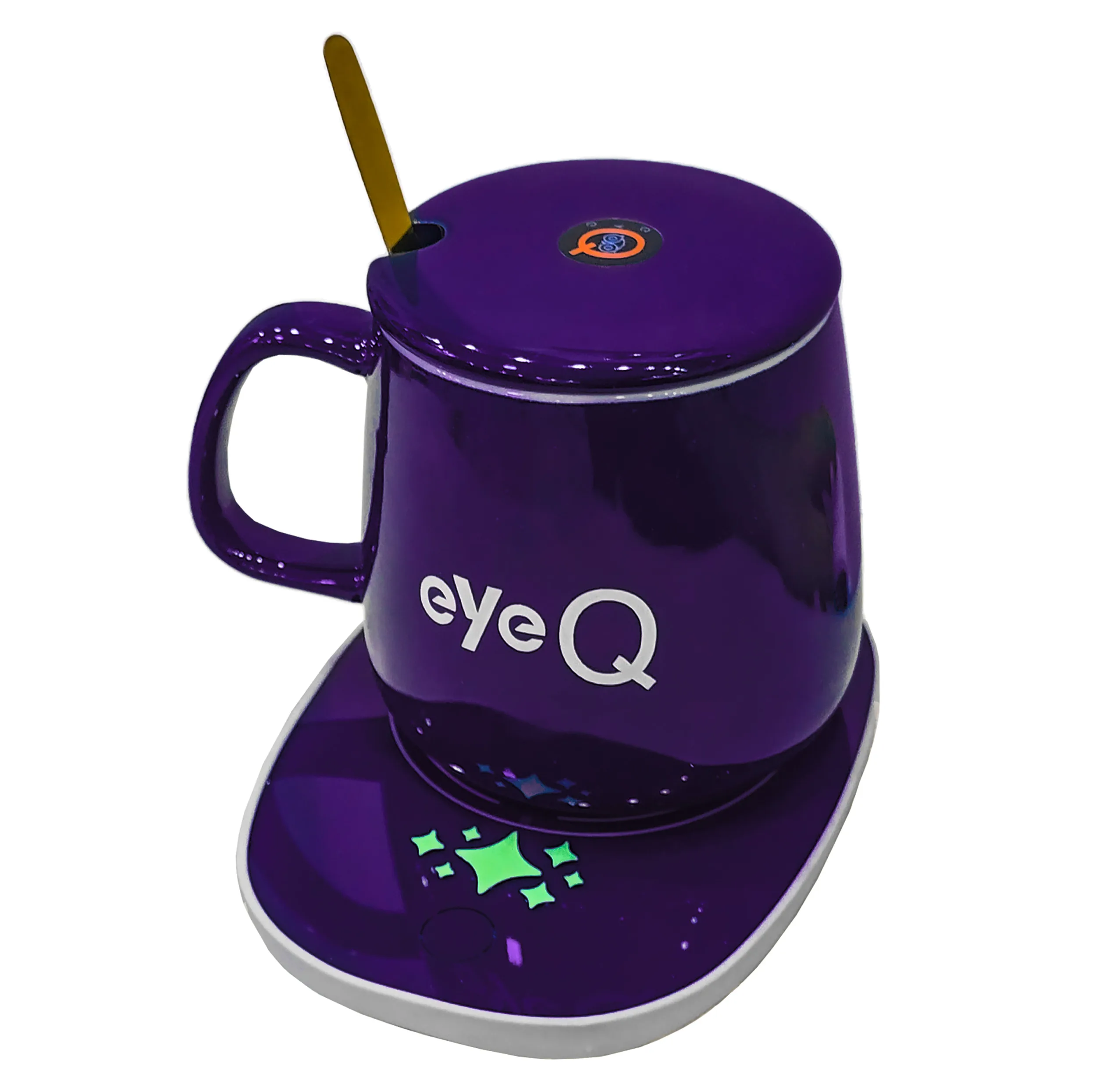 ماگ آی کیو طرح Lucky eyeQ مدل Smart Rose کد Ai-V26 به همراه گرم کن