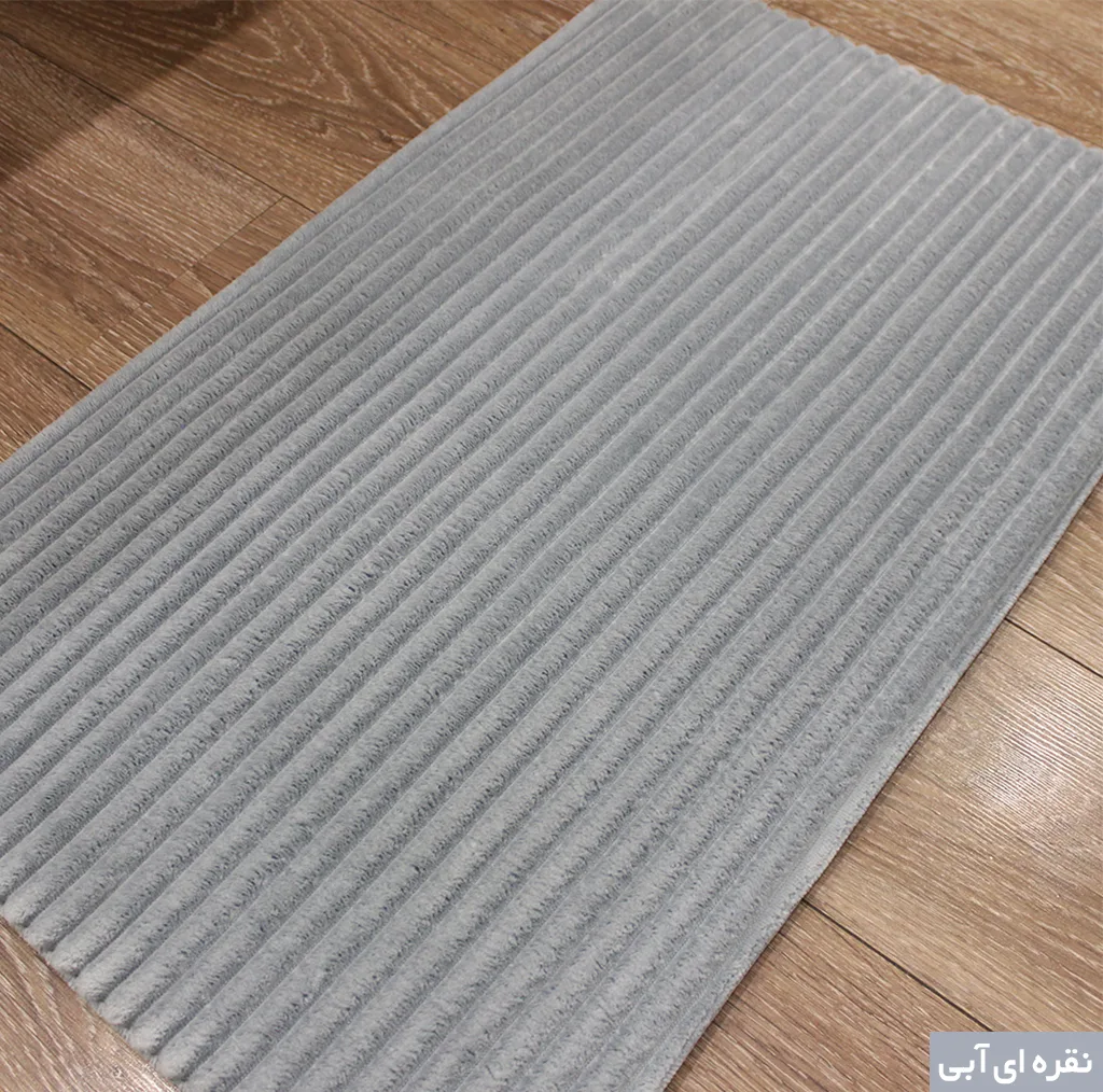 پادری وینوما مدل 4 لایه مخمل استرایپ سایز 50×100 سانتی متر مناسب برای فضای داخلی بسته 2 عددی