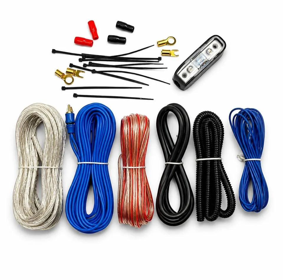 سیم پک کامل 8 گیج جی وی سی مدل KIT-8GA 1500W