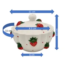 سرویس چای خوری 9 پارچه 2 نفره مدل صدفی کد 2411xtot