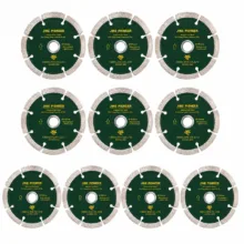 صفحه مینی فرز الماسه سگمنت‌دار جاین پایونیر مدل 19-GB11270 سایز 105 میلی‌متر مجموعه 10 عددی