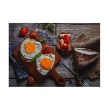 فرش ماشینی زانیس مدل مدرن طرح آشپزخانه زمینه قهوه ای