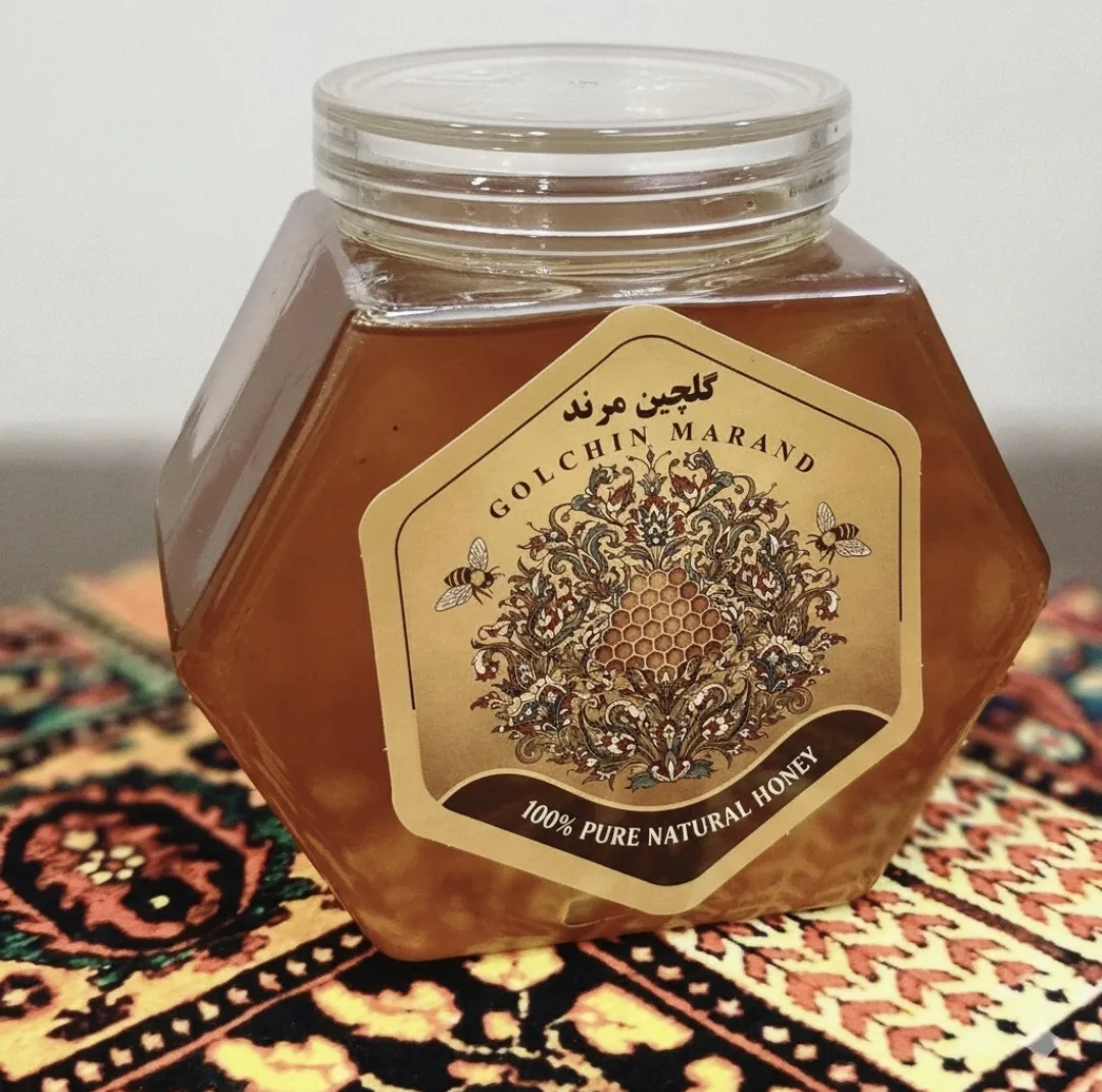 عسل طبیعی کوهستان گلچین مرند - 1000 گرم