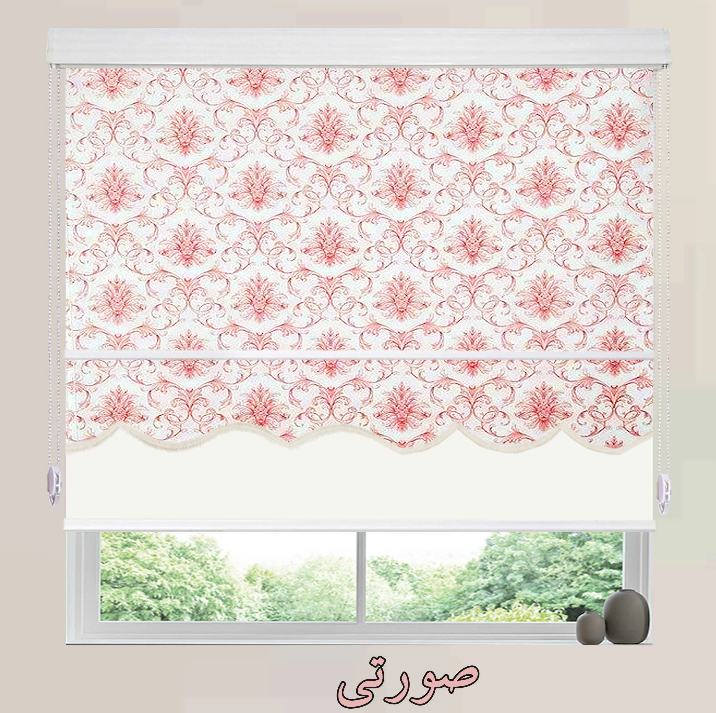 پرده زبرا زیو کد 3111 شب و روز سایز 200×200 سانتی متر