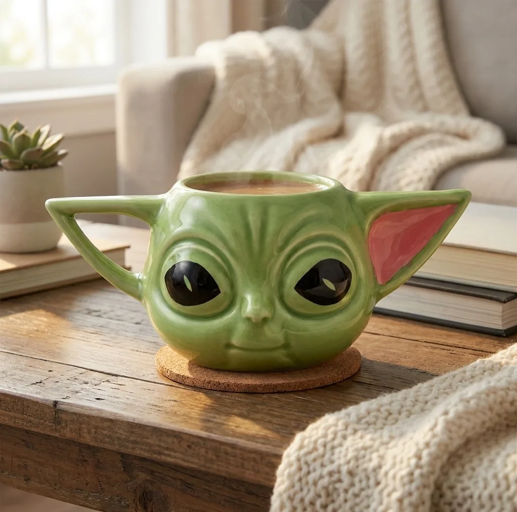 ماگ مدل بیبی یودا کد BABY YODA 1