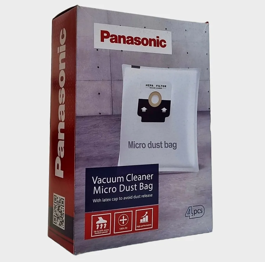 پاکت جاروبرقی مدل micro plus مناسب برای جاروبرقی های پاناسونیک و ناسیونال