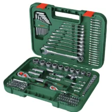 آچار و بکس بوش مدل فوق حرفه ای کد 1600A02Z9B مجموعه 132 عددی