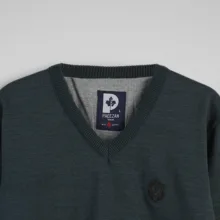 پلیور یقه هفت مردانه تریکو پاییزان مدل P700