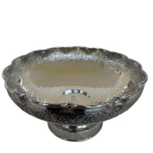 آجیل خوری مسی مدل گل دار