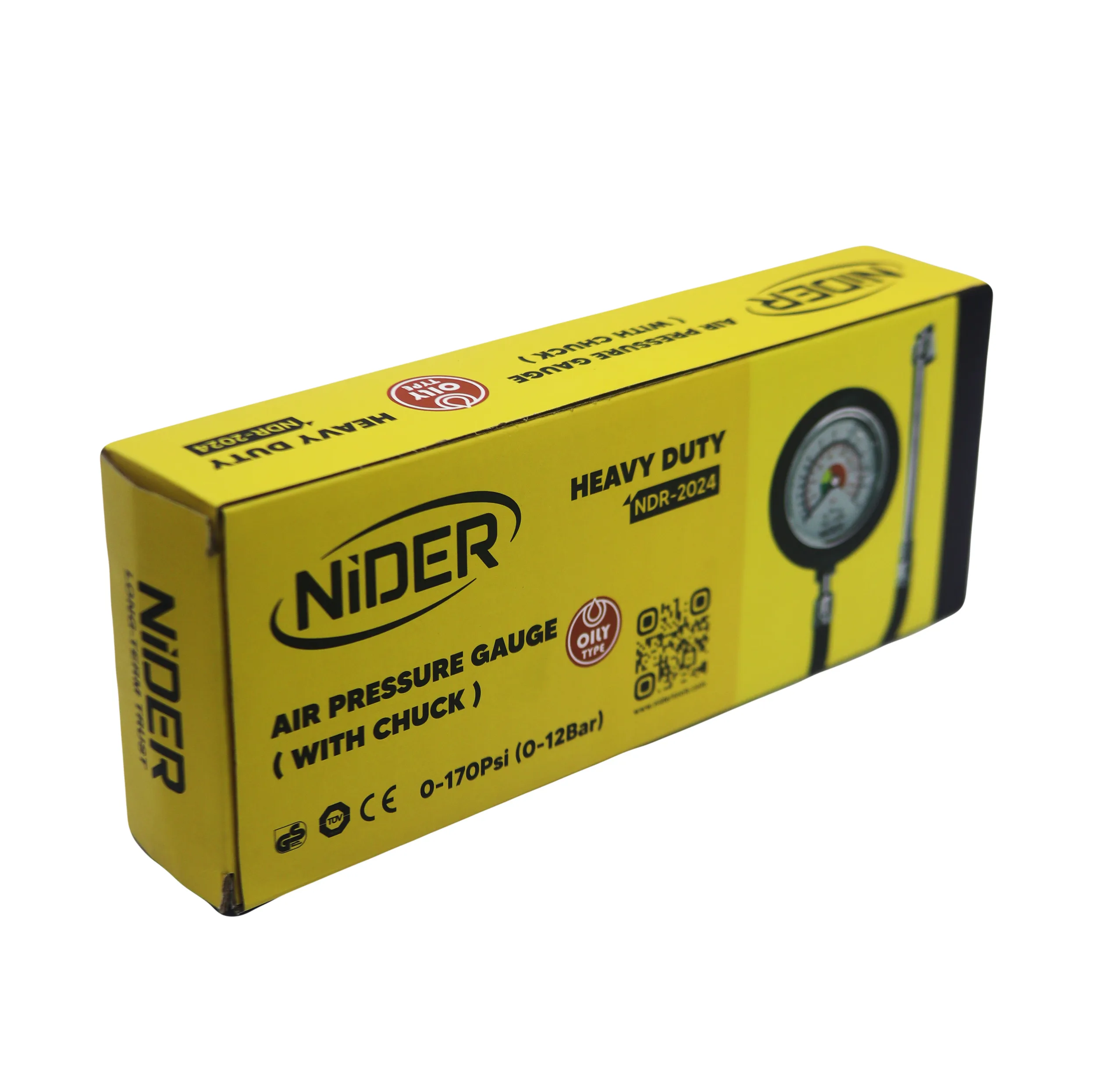 درجه باد روغنی نیدر کد YP- KAMIOINI-NDR-2024-170PSI/12BAR