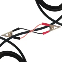کابل اتصال باتری به باتری خودرو مدل France 1200A-8m مجموعه دو عددی