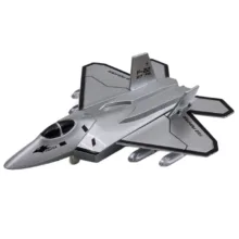 ماکت هواپیما ناب سل مدل جت جنگنده موزیکال چراغدار  F-22FIGHTER 27-FS کدNAAB001