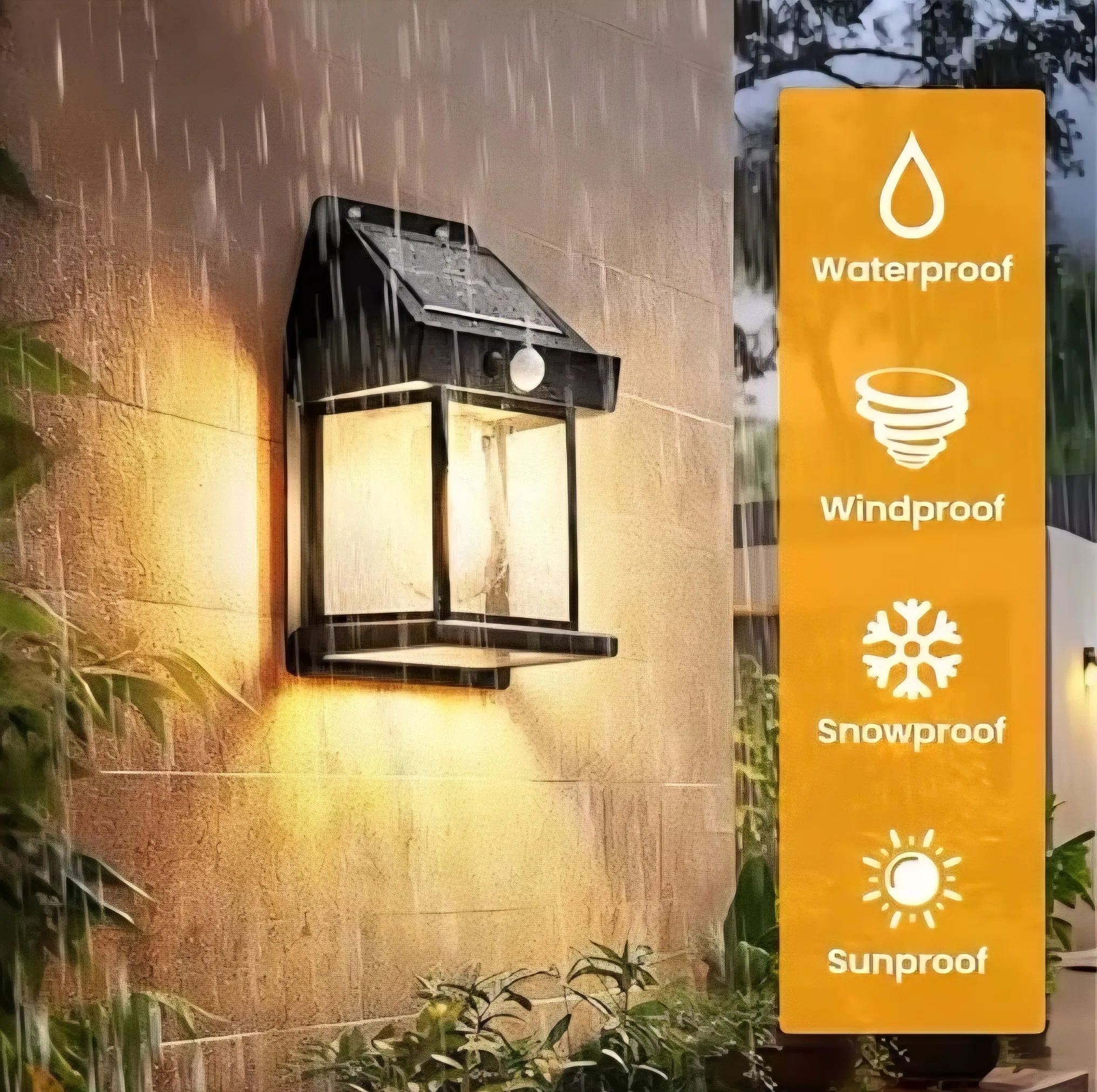 چراغ خورشیدی طرح ادیسونی مدل WH999-1W