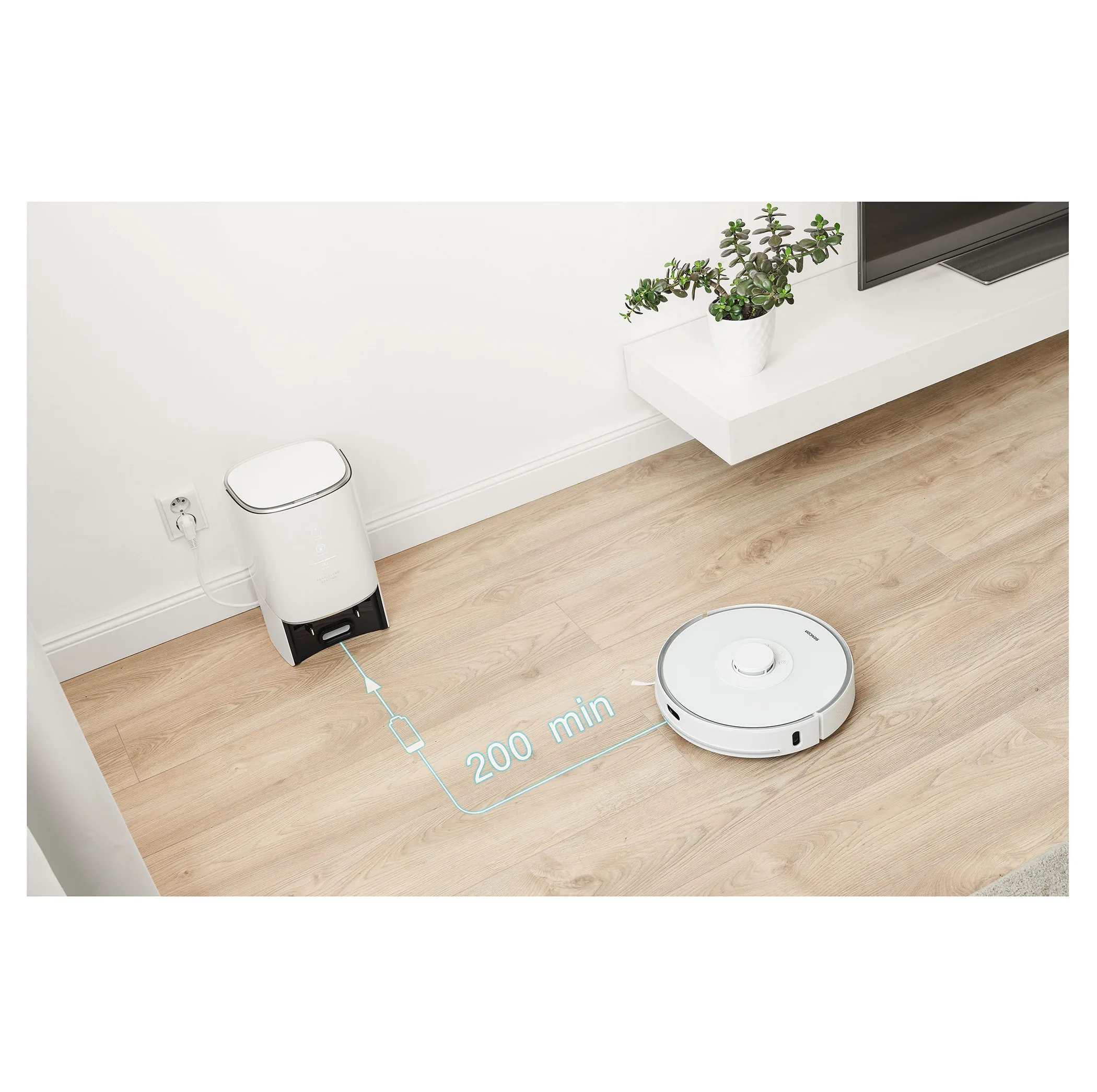 جارو رباتیک سنکور مدل SRV9385WH