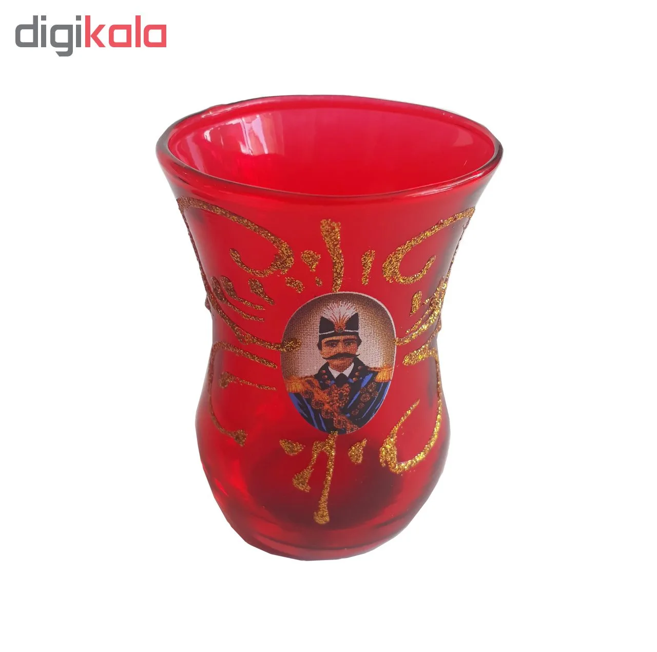 سرویس چای خوری 15 پارچه طرح شاه عباسی کد 1311