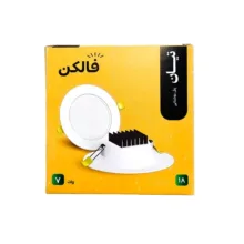 پنل ال ای دی 7 وات فالکن مدل تیان مجموعه 5 عددی