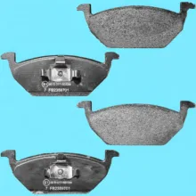 لنت ترمز جلو خودرو برلیانس مدل 002351 دو جفت مناسب برای برلیانس H320، برلیانس H330
