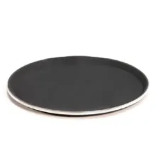 سینی بدون دسته طرح استپ دار لبه استیل  سایز 45*45 سانتی متر