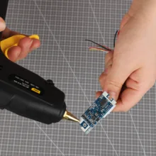 دستگاه چسب حرارتی 60 وات دلی مدل DL402060