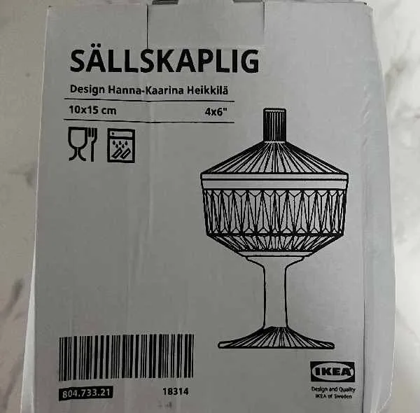 قندان ایکیا مدل SALLSKAPLIG