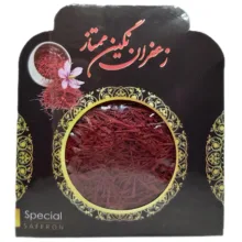 زعفران نگین ممتاز – 4.608 گرم بسته 5 عددی
