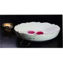 ظرف سرو لمونژ مدل گرد موج 315-S