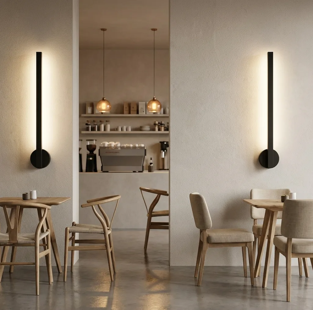 دیوار کوب مدل شمشیری کد E80