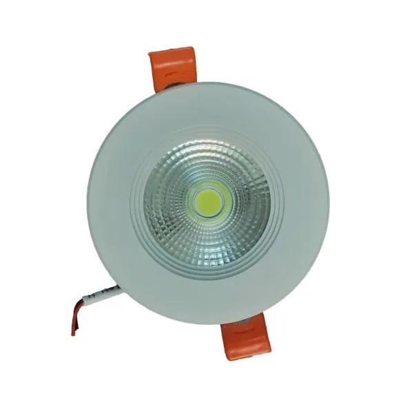 چراغ سقفی سی او بی 7 وات اپتونیکا مدل OP-DLQ5607R بسته 8 عددی