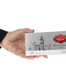 چای سیاه کیسه ای گلستان ارل گری تشریفات پک 25 عددی