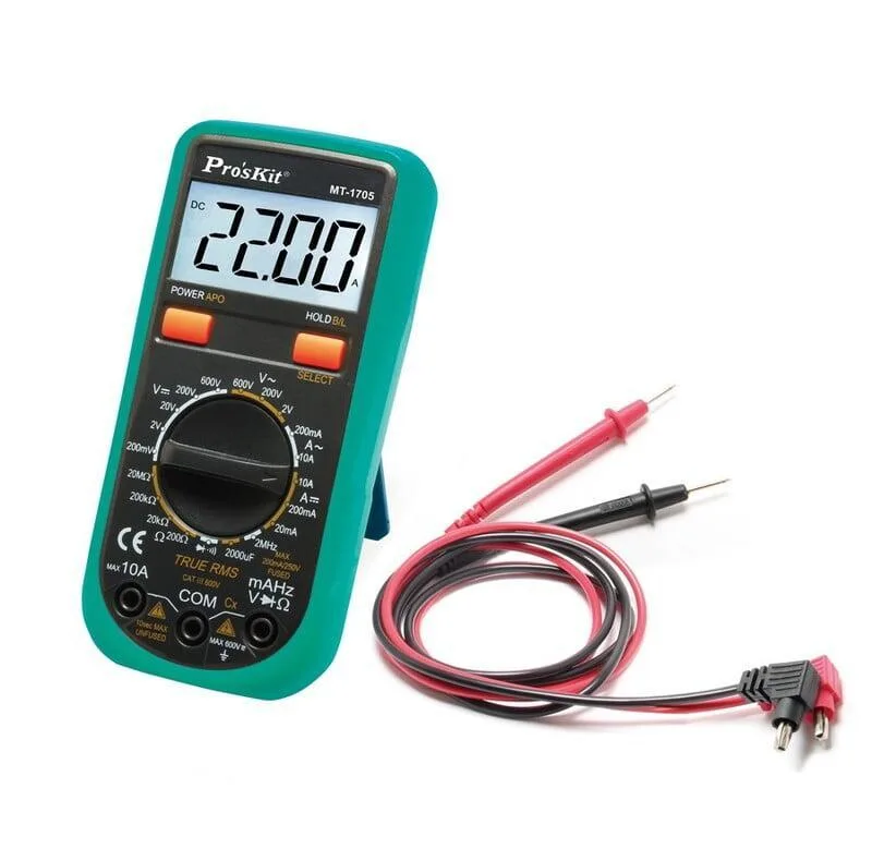 مولتی متر دیجیتال پروسکیت مدل MT-1705