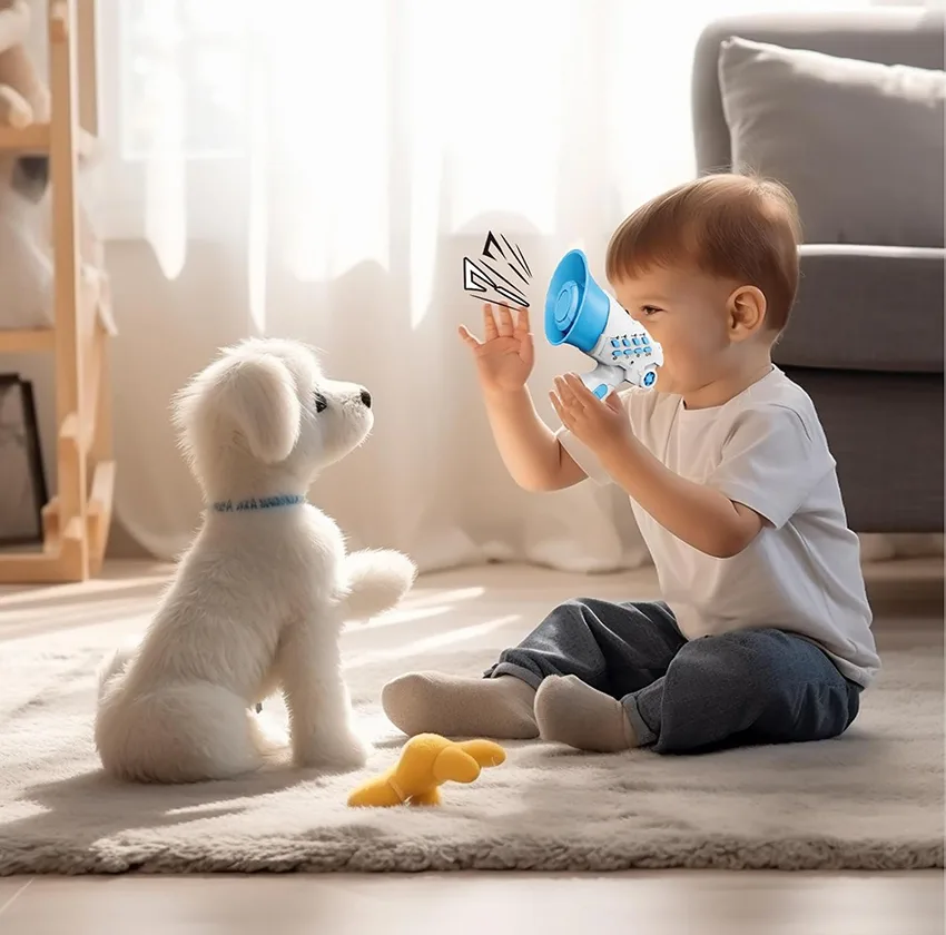 اسباب بازی مدل بلندگو ضبط صدا طرح موزیکال کد 070