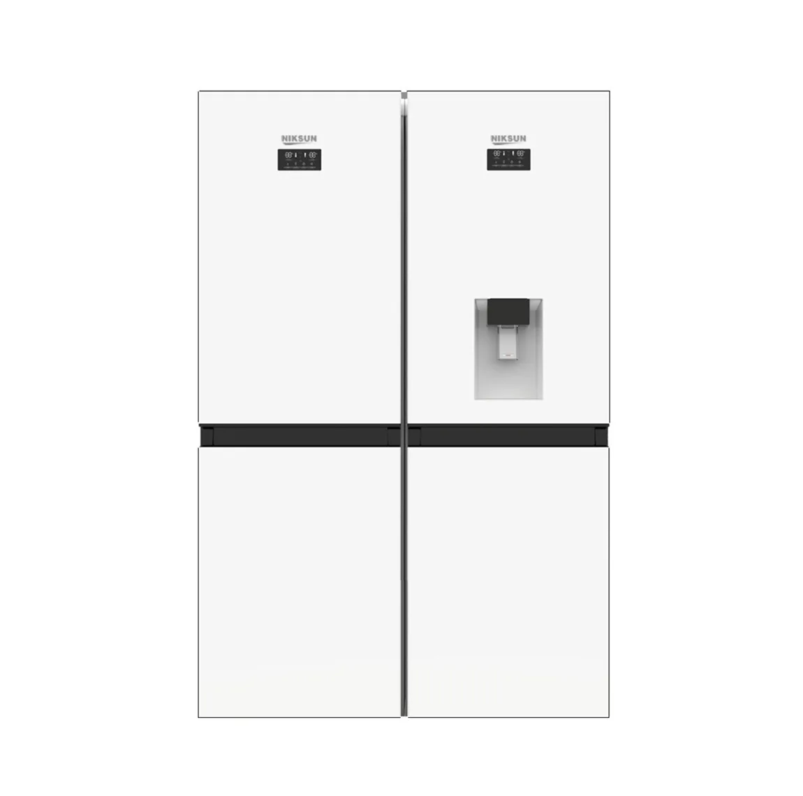 یخچال فریزر دوقلو 20 فوت نیکسان مدل NF6040WDN