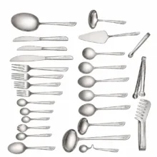 سرویس قاشق و چنگال 128 پارچه 12 نفره عرشیا مدل TM064S