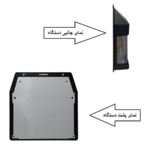 چراغ پارکی خورشیدی مدل YX-777-3W