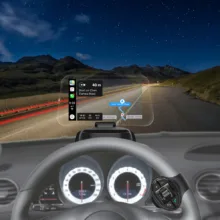 هدآپ دیسپلی خودرو مدل HUD003 دارای مسیریاب