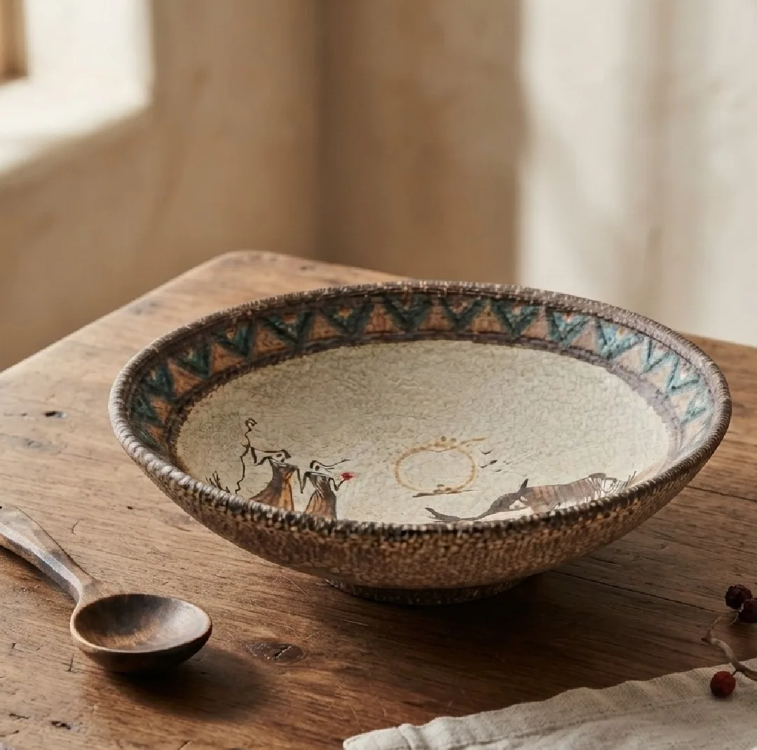 کاسه سرامیکی مدل سیلک کد 1