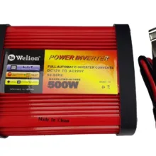 مبدل برق خودرو ویلیون مدل 12V-TO-220V-500W