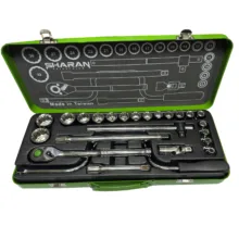 آچار بکس شاران مدل SMT-1/2INCH-12PAR-SM-12PT مجموعه 24 عددی