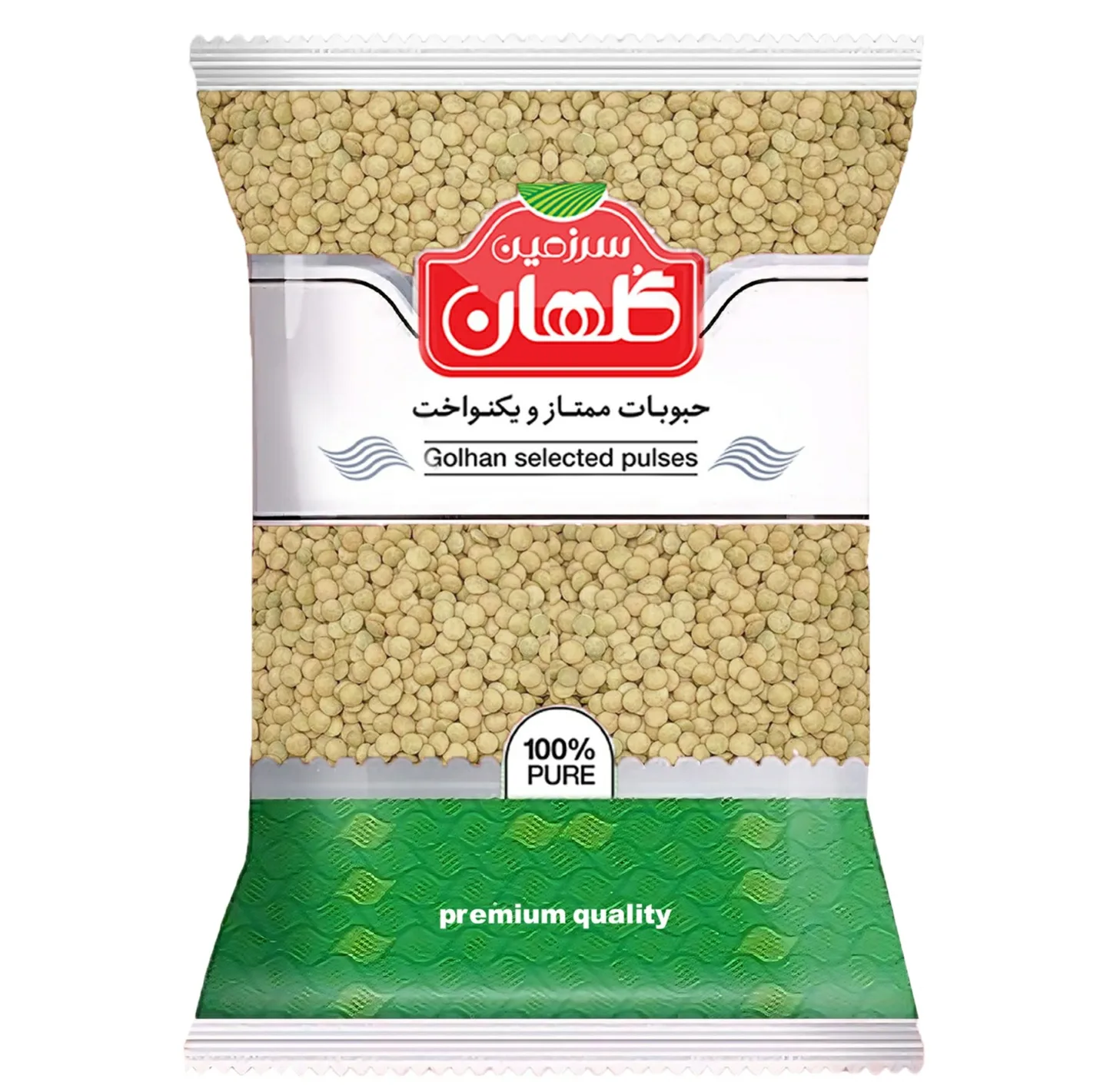 عدس ریز سرزمین گلهان - 800 گرم