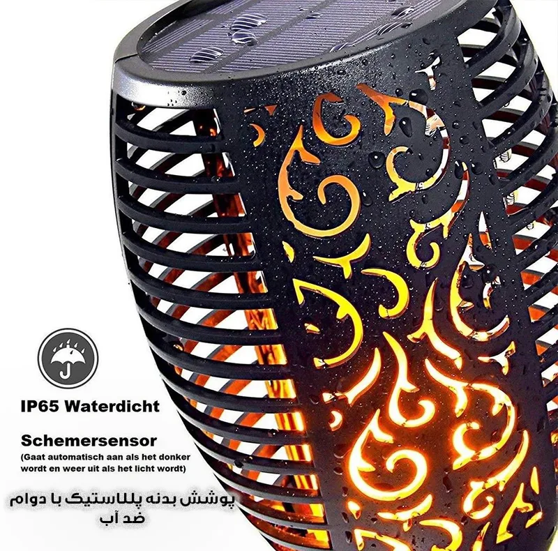چراغ باغی مدل خورشیدی زمینی کد XF-6006