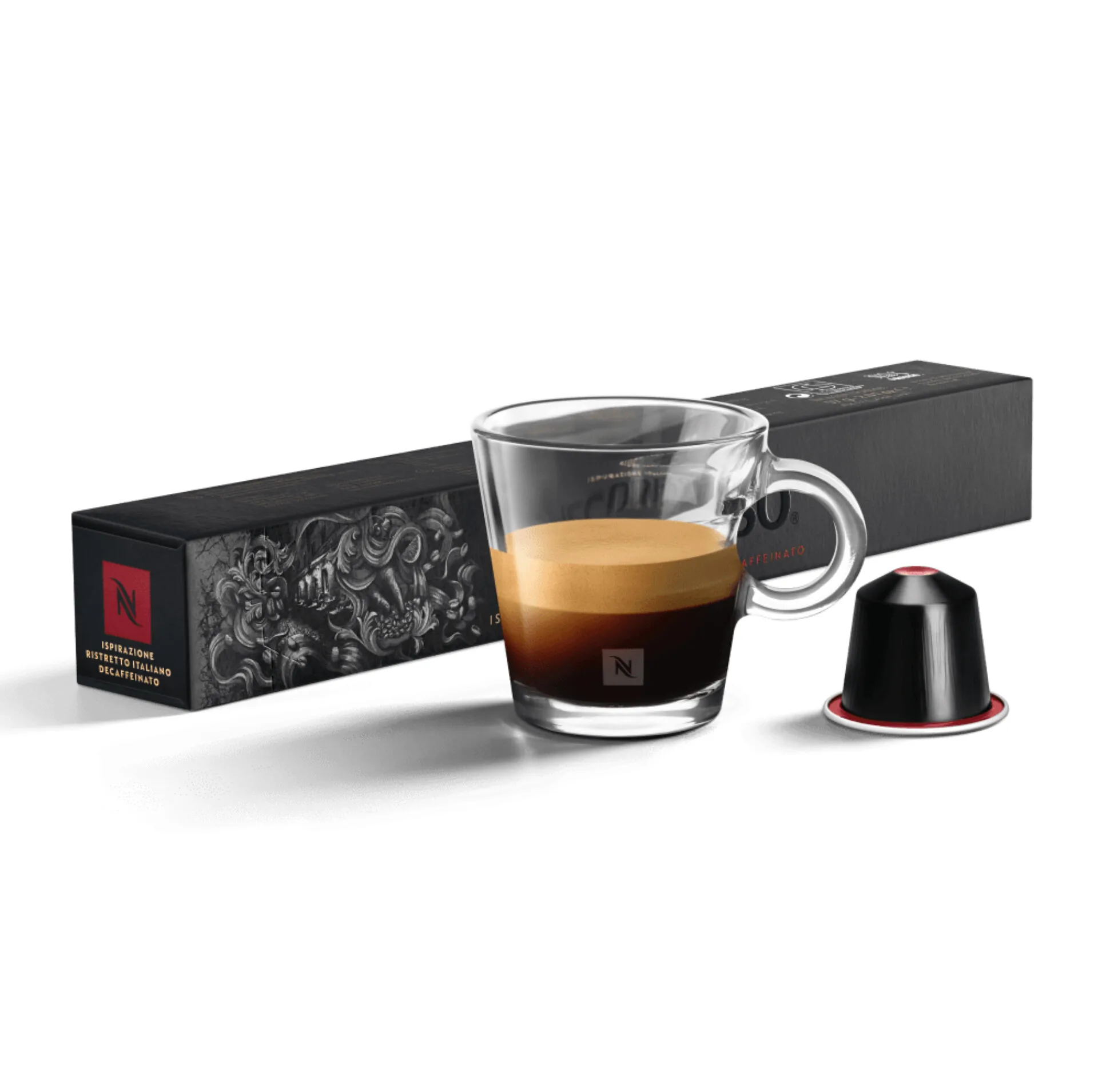 قهوه نسپرسو مدل Ispirazione Ristretto Decaffeinato حجم 40 میلی لیتر
