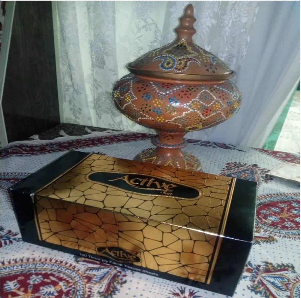 دستمال کاغذی 100 برگ اکتیو مدل 001 بسته 2 عددی