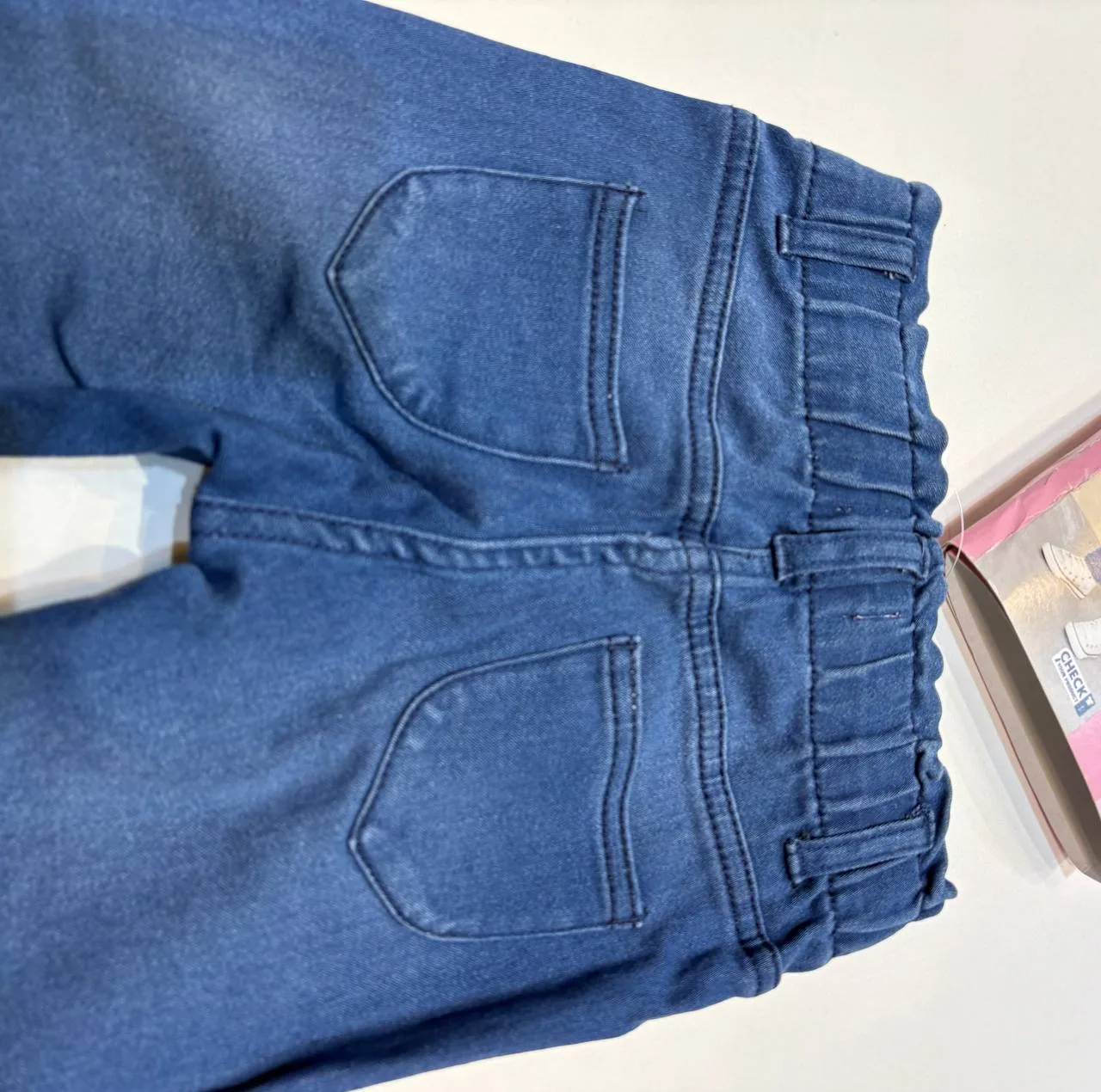 شلوار جین معمولی (regular fit) دخترانه ایمپی دیمپی مدل رنگین کمان