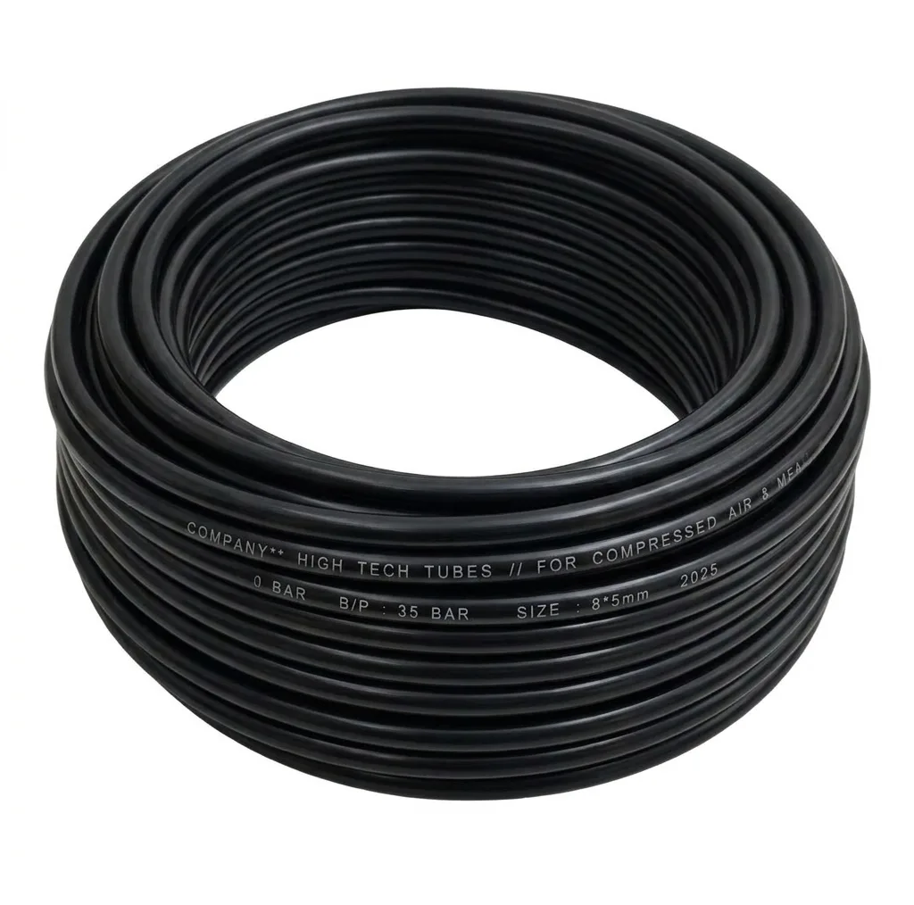 شلنگ باد کمپرسور مدل penu blk 5×8 طول 10 متر
