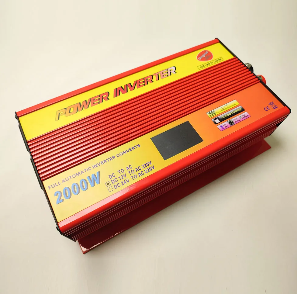 مبدل برق خودرو مدل JC-2000W ظرفیت 2000 وات
