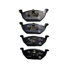 لنت ترمز جلو خودرو برلیانس مدل SHZ-3501082 دو جفت مناسب برای برلیانس C3، برلیانس H320، برلیانس H330