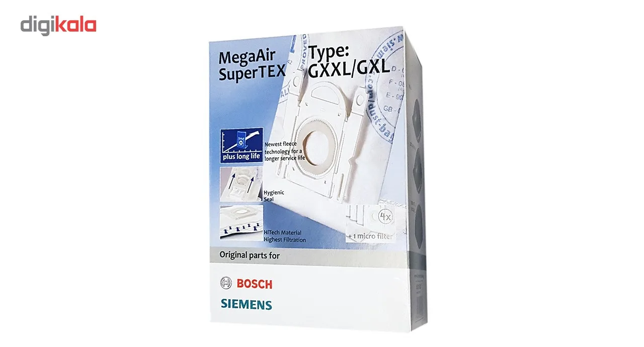 کیسه جاروبرقی مدل BBZ41FGXXL