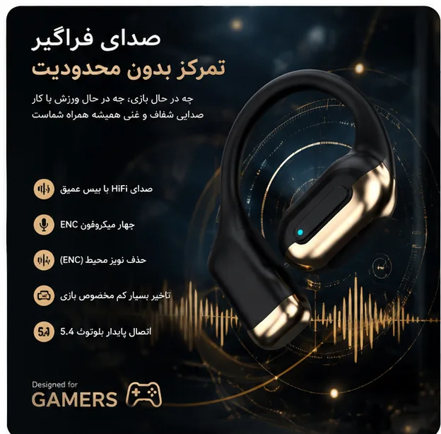 هدفون بلوتوثی مدل TWS